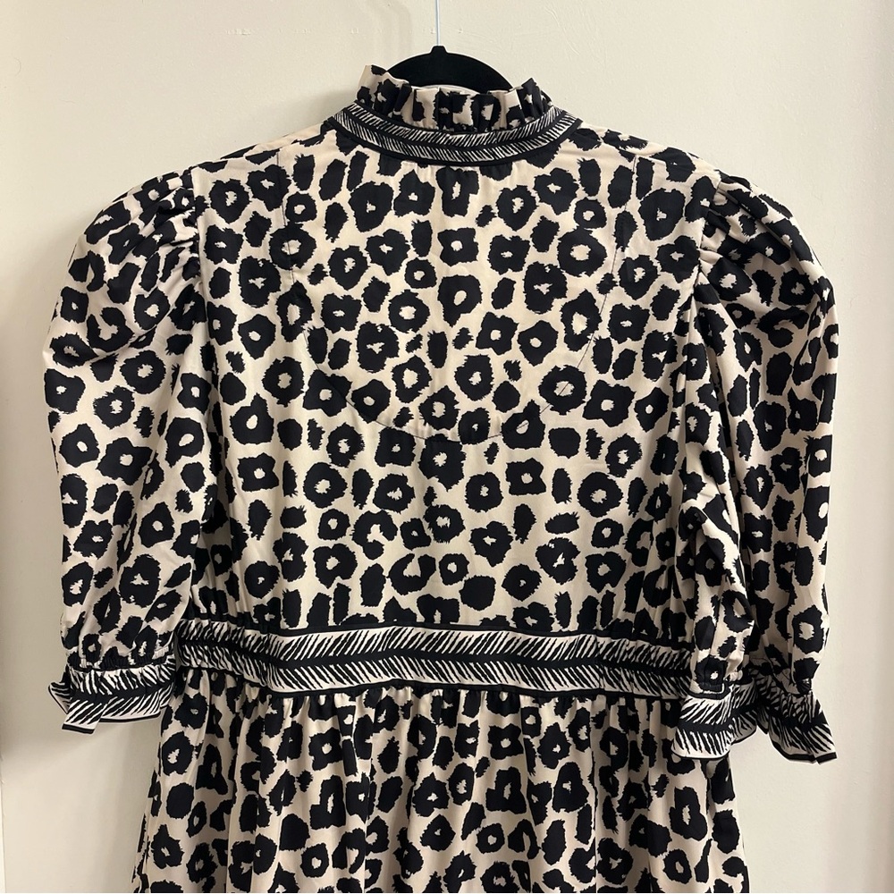 Gretchen Scott Teardrop Dress Cheetah Print XL - Picture 8 of 14